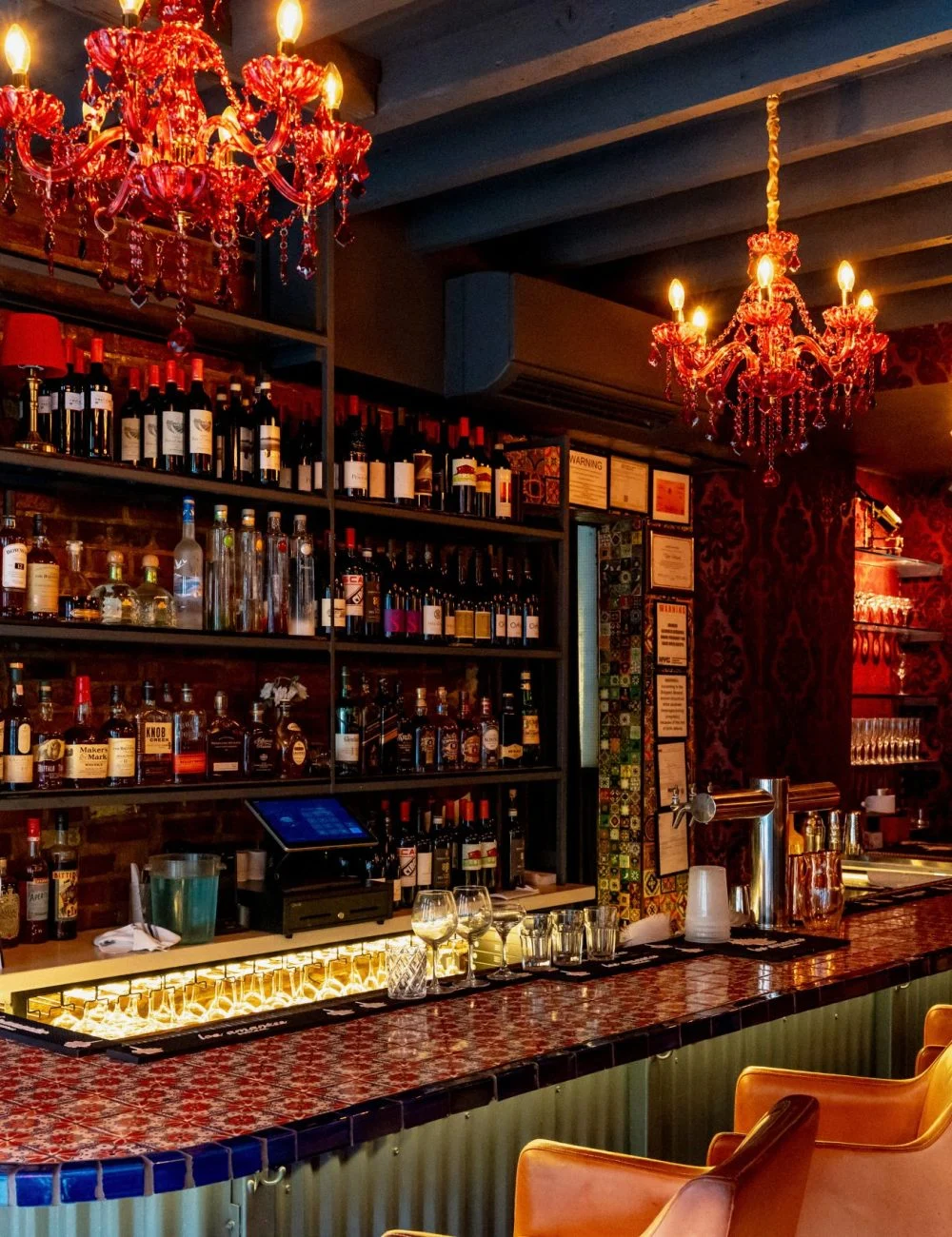 Wood-fired dry-aged steak and cocktails at Andrew Steak Society in the East Village, NYC